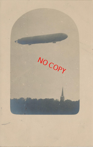 Foto luftschiff zeppelin - foto, ak