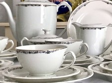 Antik Art Déco Porzellan