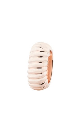 Charm bead silber - charm, pink