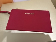 Michael Kors Clutch Rot mit Henkel