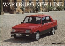 Prospekt Wartburg New Line von 1990