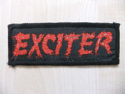 Exciter logo aufnäher patch - exciter,