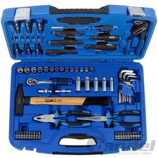 BGS PKW- und Universalwerkzeugkoffer 67-teilig Werkzeugkasten Nüsse Zange