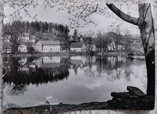 Foto AK Cunewalde Weigsdorf Köblitz 1968 Weigsdorfer Teich Rabinke Oberlausitz