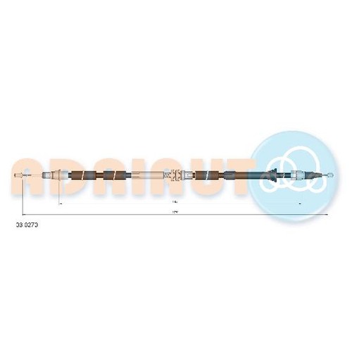 Handbremsseil 24051269 hinten