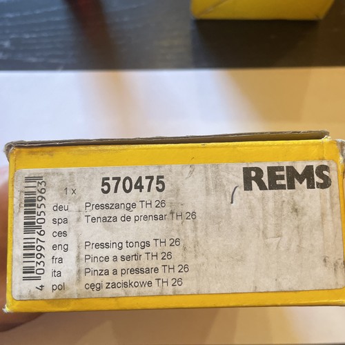 Rems presszange pressbacke - presszange, /