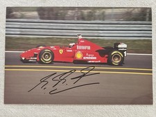handsigniertes Foto  Michael Schumacher 20x30 cm Ferrari - Formel 1