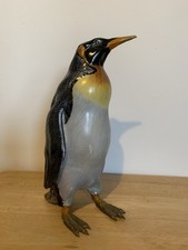 Pinguin-Porzellanfigur Handbemalt Porzellan