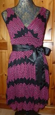 Only Kleid Gr. M pink schwarz