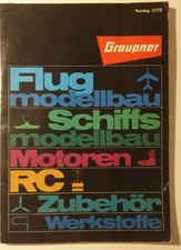 RARITÄT - alter Modellbau-Katalog von GRAUPNER von 1969 (22FS)