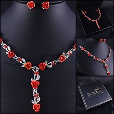 Schmuckset Collier Ohrstecker