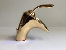 Waschtischarmatur Hansa Motion Gold (24 Karat), Einhebelmischer, Rar, 53602201