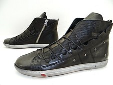 FELMINI 73 Damen High Top Sneaker Boots Halbschuhe Damenschuhe Gr.41 Schwarz Neu