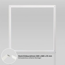 1/5/10x Einbaurahmen LED Panel