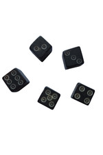 Mittelalter LARP Knochenwürfel Würfel Farbig 5 Stck.