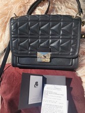 Karl Lagerfeld Handtasche Schwarz / Gold - super Zustand, mit Rechnung & Beutel