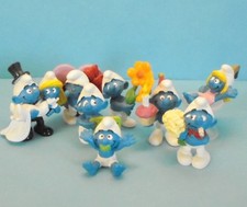 2013 JAHRGANG KOMPLETT = 8 Schlümpfe GRATULATION 20746 - 20753 Schleich CE