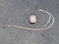 alte Kette + Foto-Medaillon -