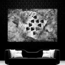 LEINWAND BILDER XXL POKER
