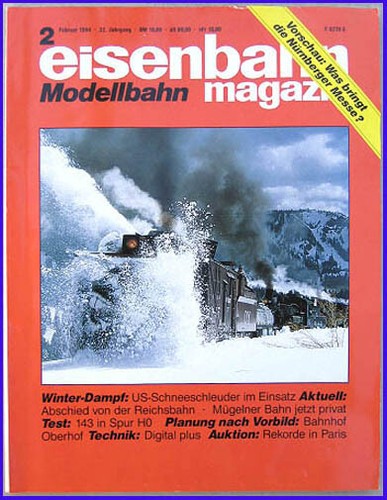 Eisenbahn magazin ausgabe - eisenbahn,
