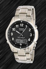 Casio TITAN Tough SOLAR FUNKUHR,LCW-M100TSE-1A 2ER FUNK, Saphirglas, analog,