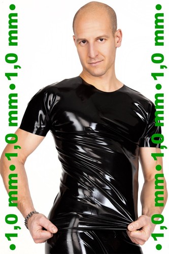 Latex shirt für ihn - latex,