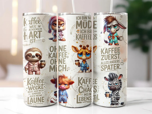 Tumbler kaffee chaos - tumbler, chaos“