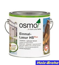 Osmo Einmal-Lasur HS Plus 9261 Nussbaum transparent 0,75 L Einmallasur Holz Öl