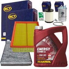 INSPEKTIONSPAKET+MANNOL COMBI LL 5W30 für AUDI A4 B7 2.0 TDI+16V 121-170 PS