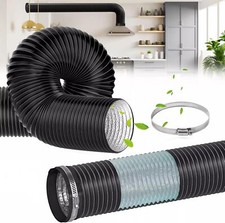 Alu-Flexschlauch Abluftschlauch Lüftungsschlauch 1/2/3/5M Flexibel Ø100-150mm