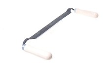 Aqbau Zugmesser gerade 41cm Ziehmesser für Holz gerade Wagnermesser mit Holzheft