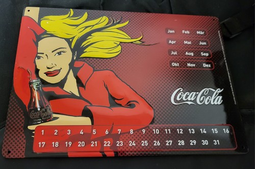 Coca cola blechschild - ,