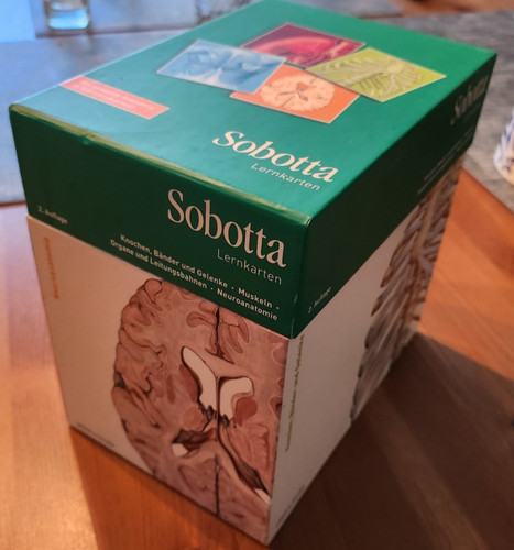 Sobotta lernkarten anatomie - lernkarten,