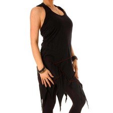 Vishes Neckholder Zipfelkleid