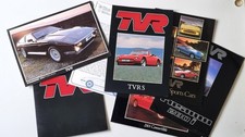1988 TVR BRITISH MOTOR SHOW PRESS INFO/ BROSCHÜRE/FOLDER