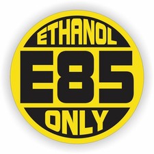 E85 ETHANOL ONLY 2.5" Vinyl