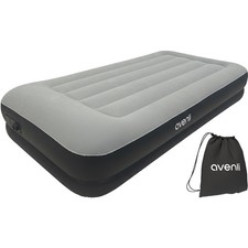 Luftmatratze selbstaufblasend 1 Person Luftbett Gästebett mit eingebauter Pumpe 