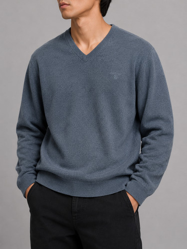 Barbour ausschnitt pullover - barbour,
