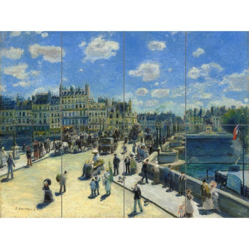 Auguste renoir pont - neuf, paris