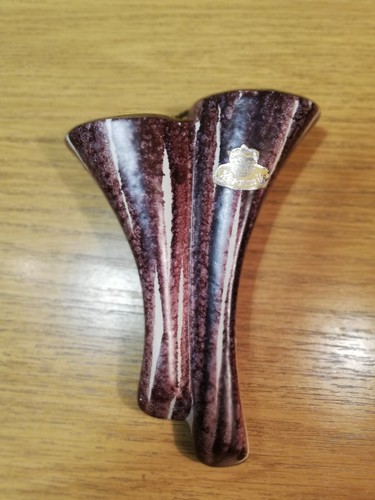 Wandvase violett weiß - wandvase,, violett-weiß
