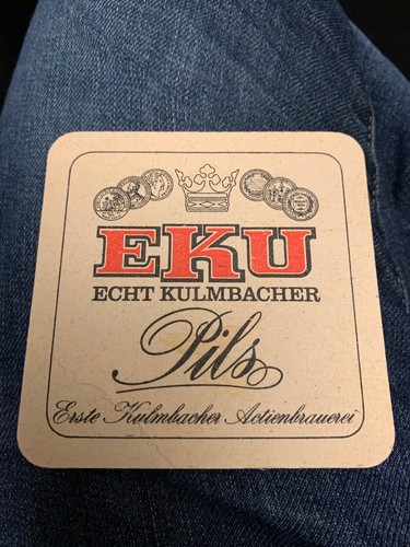 Bierdeckel eku echt kulmbacher - eku,