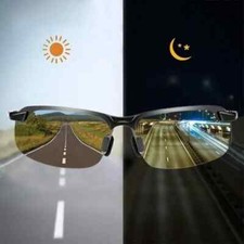 Sonnenbrille Nachtfahrt Tagfahrt Brille Autofahrt + KFZ Brillenhalter Clip