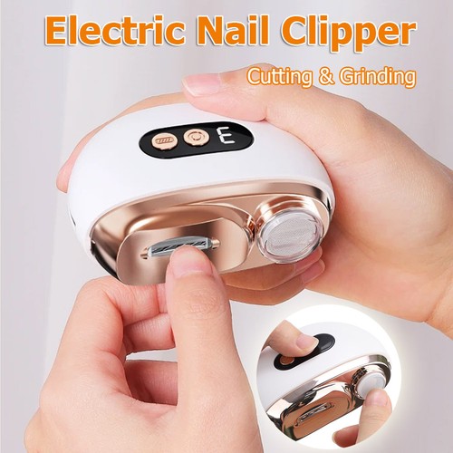 Elektrischer nagelknipser led - elektrischer,