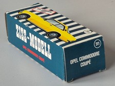 Original-Leerkarton für Ziss-Modell #311 Opel Commodore B Coupé ~1:43
