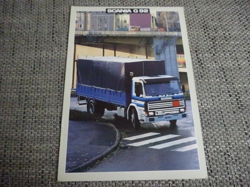 Scania lkw truck prospekt - g,