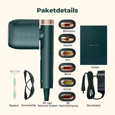 JOVS Venus Pro Haarentfernungsgerät Haarentfernung und Hautverjüngung 2 in 1 NEU