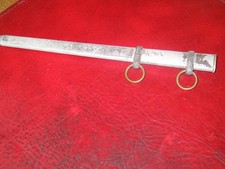 Wehrmachtsdolch    Scheide   versilbert  mit Verzierung