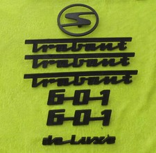 Trabant Schriftzüge, Embleme