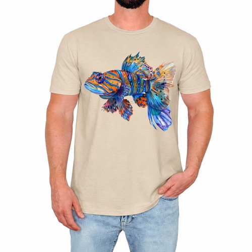 Bunte fische herren shirt - fische,