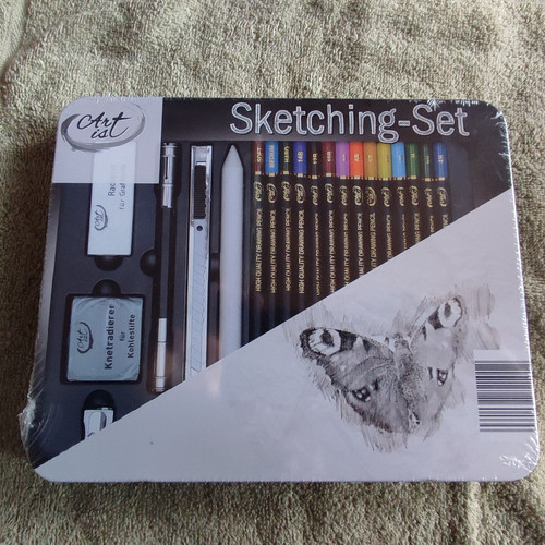 Artist sketching set - artist, sketching-set